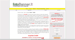 Desktop Screenshot of fotobanner.it